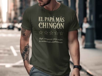 Father's Day 'El Papá Más Chingón' T-Shirt Legendary 'El Papá Más Chingón' T-Shirt