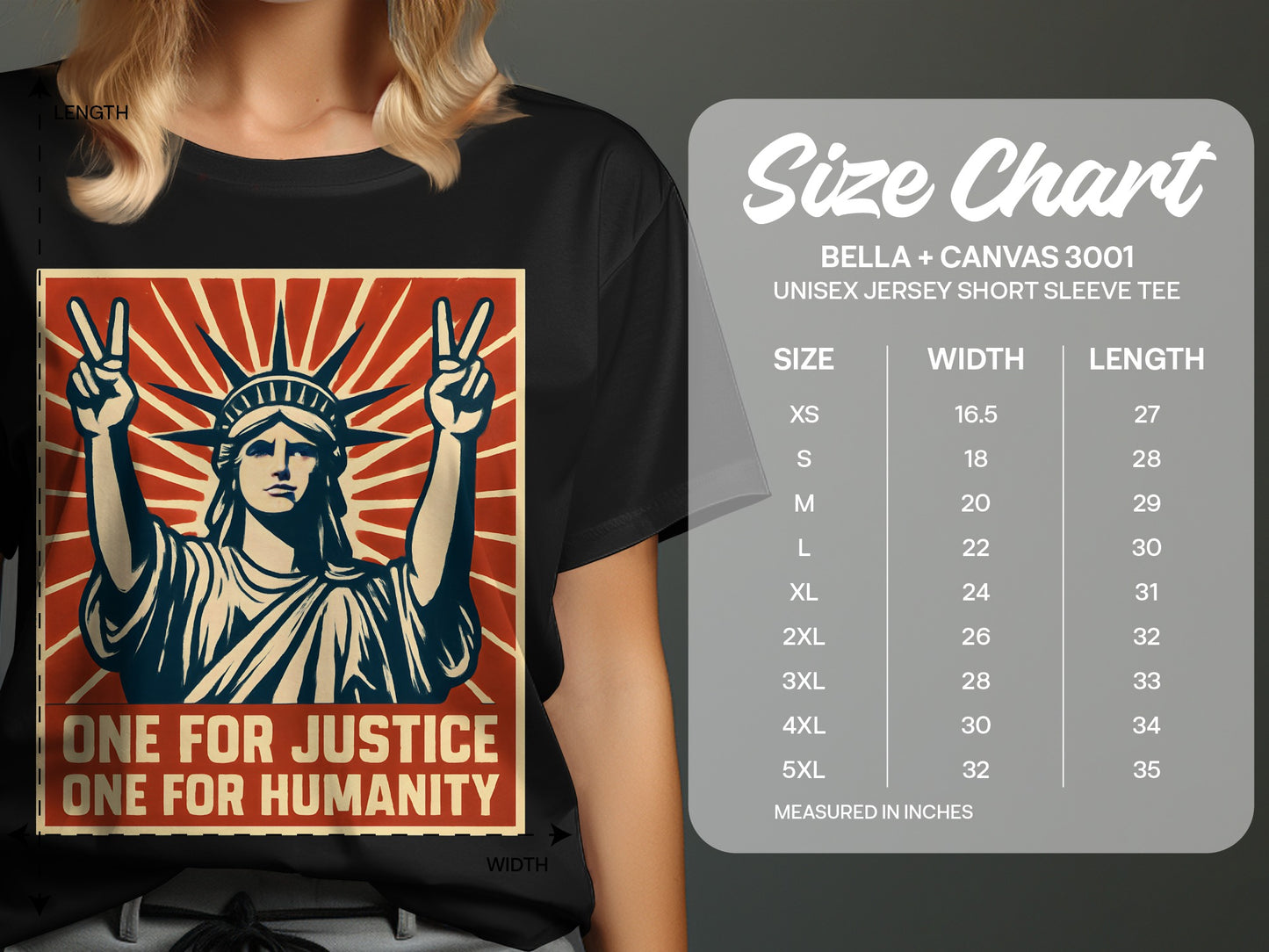 One For Justice One For Humanity Unisex Jersey product