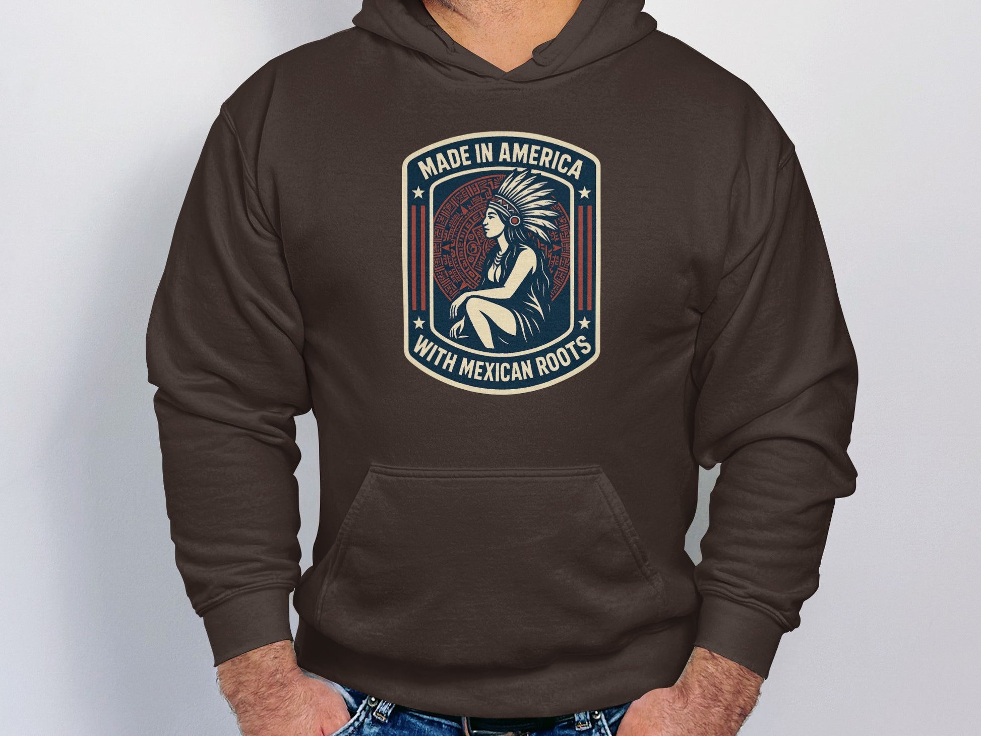 Made in America with Mexican Roots Hoodie product