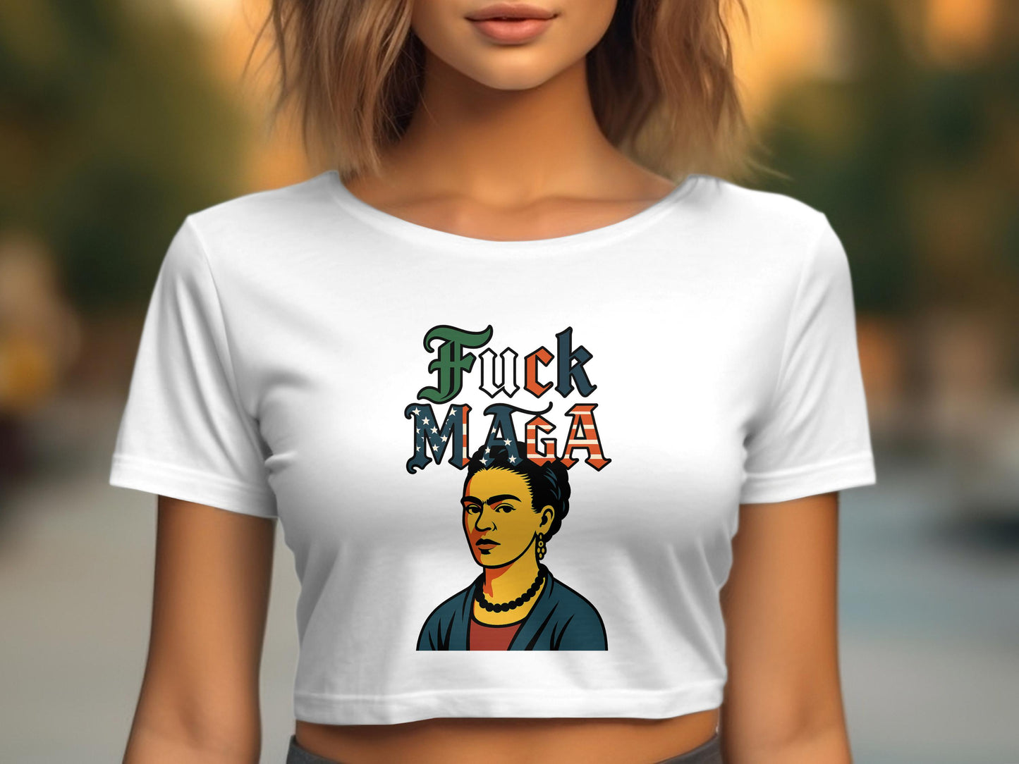 Bold Statement Fuck MAGA Graphic Tee product type