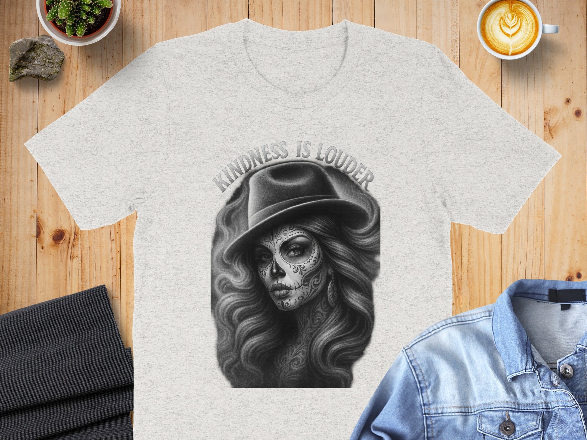 Kindness is Louder Artistic Graphic T-shirt product