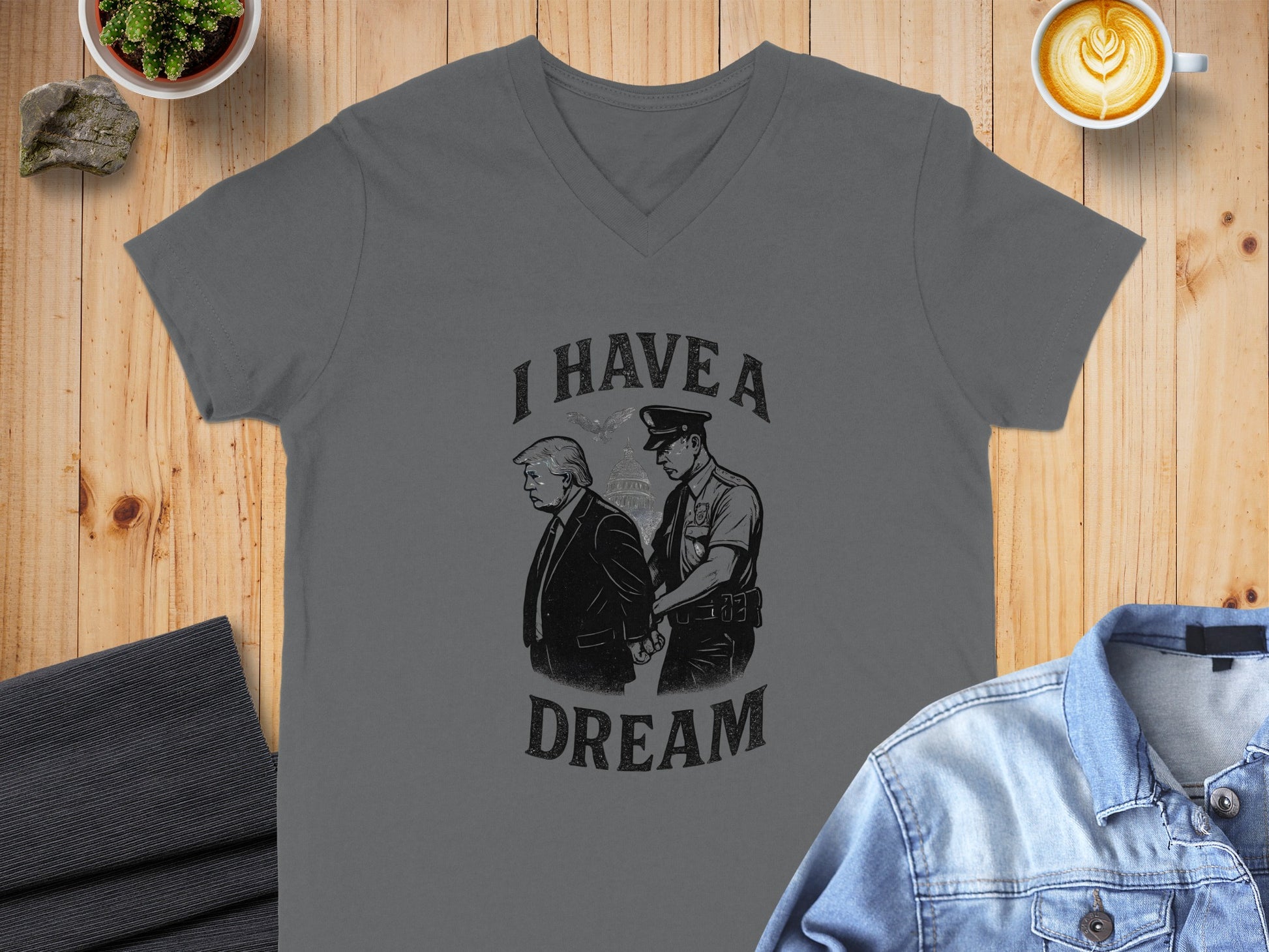 I Have A Dream Graphic Casual Shirt product type