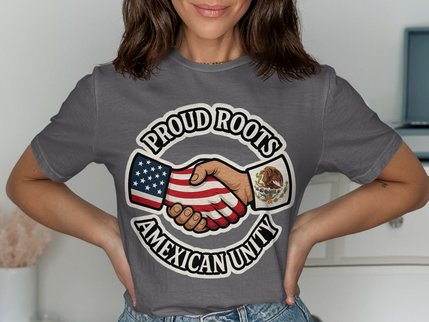 Proud Roots Mexican Unity Graphic T-Shirt product