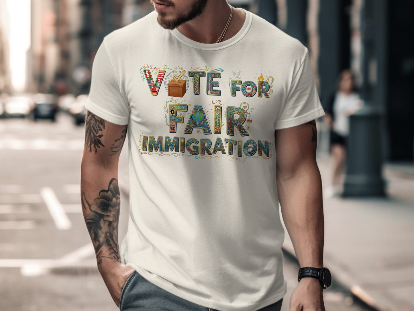 Vote For Fair Immigration T-shirt