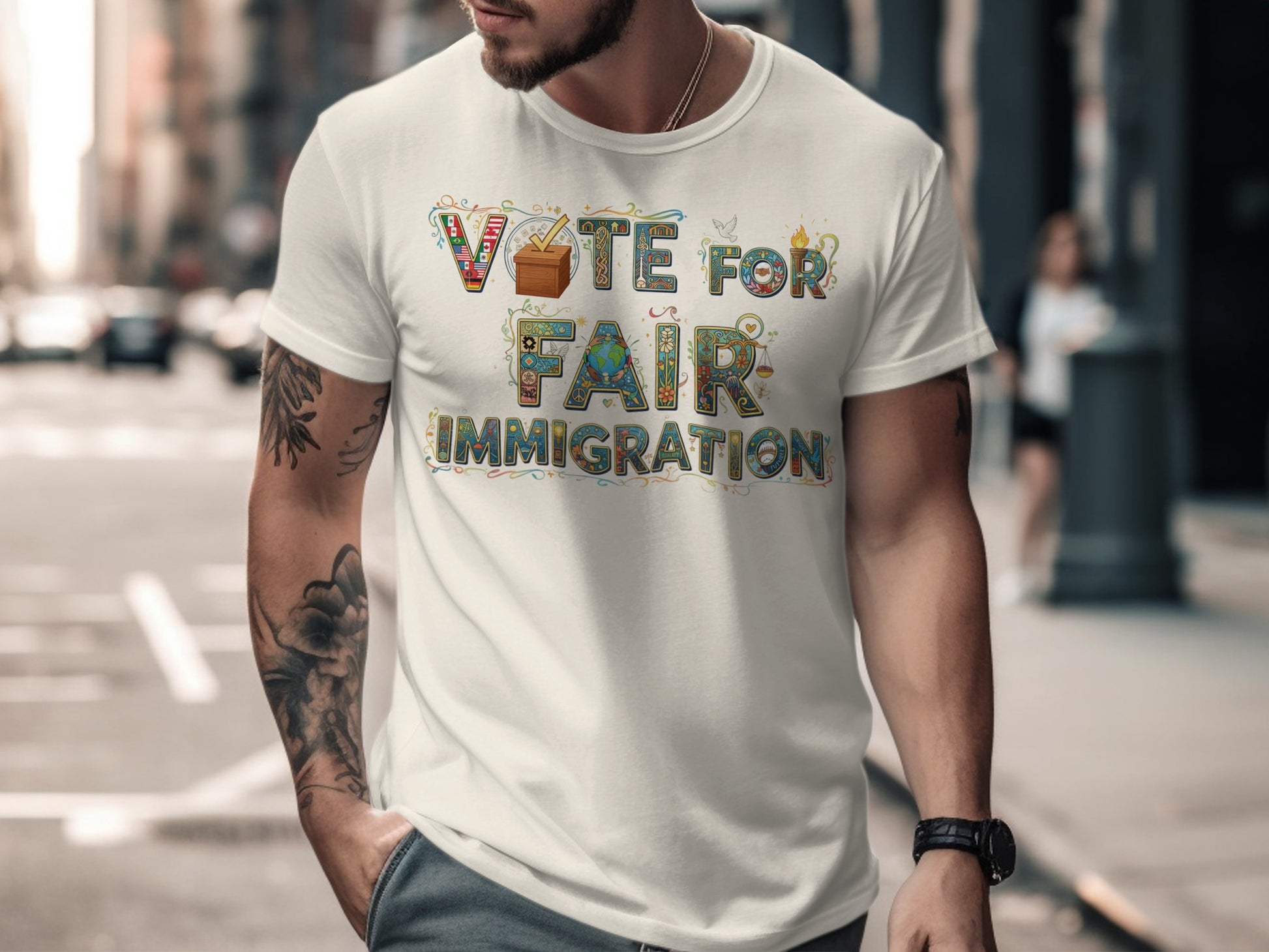 Vote For Fair Immigration T-shirt