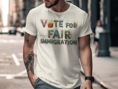 Vote For Fair Immigration T-shirt