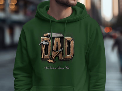 Dad Themed Stylish Hooded Sweatshirt product