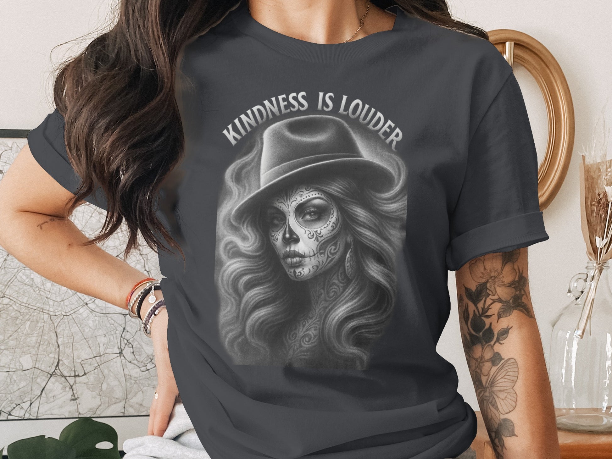 Kindness Is Louder Artistic Graphic Tee product