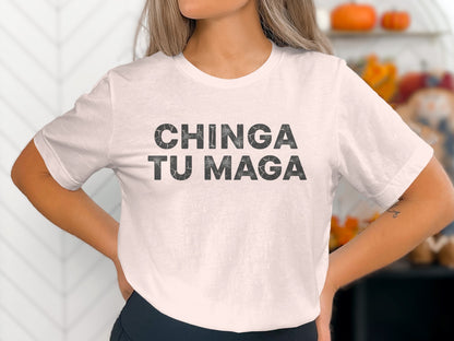 Chinga Tu Maga Statement Tee Physique Product