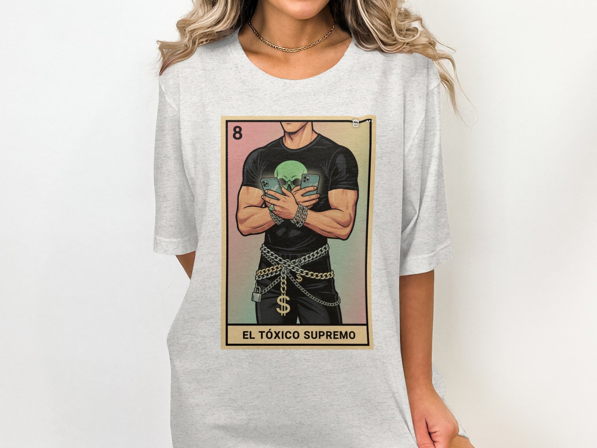Stylish El Tóxico Supremo Graphic Tee product