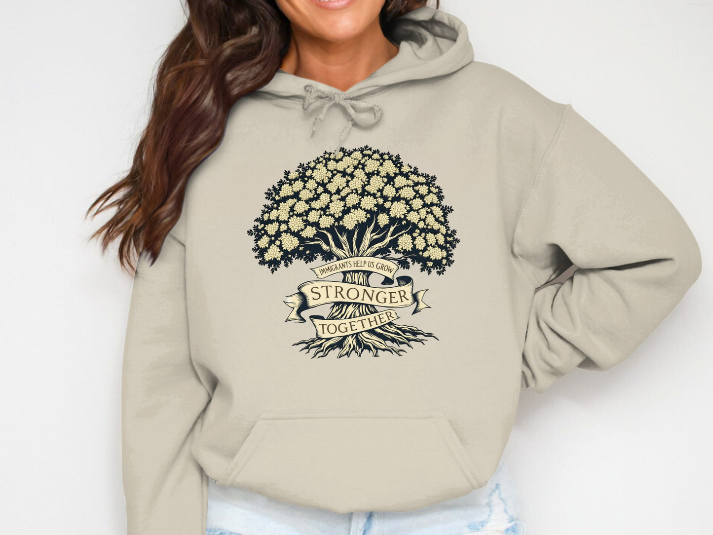 Stronger Together Motivational Hoodie product