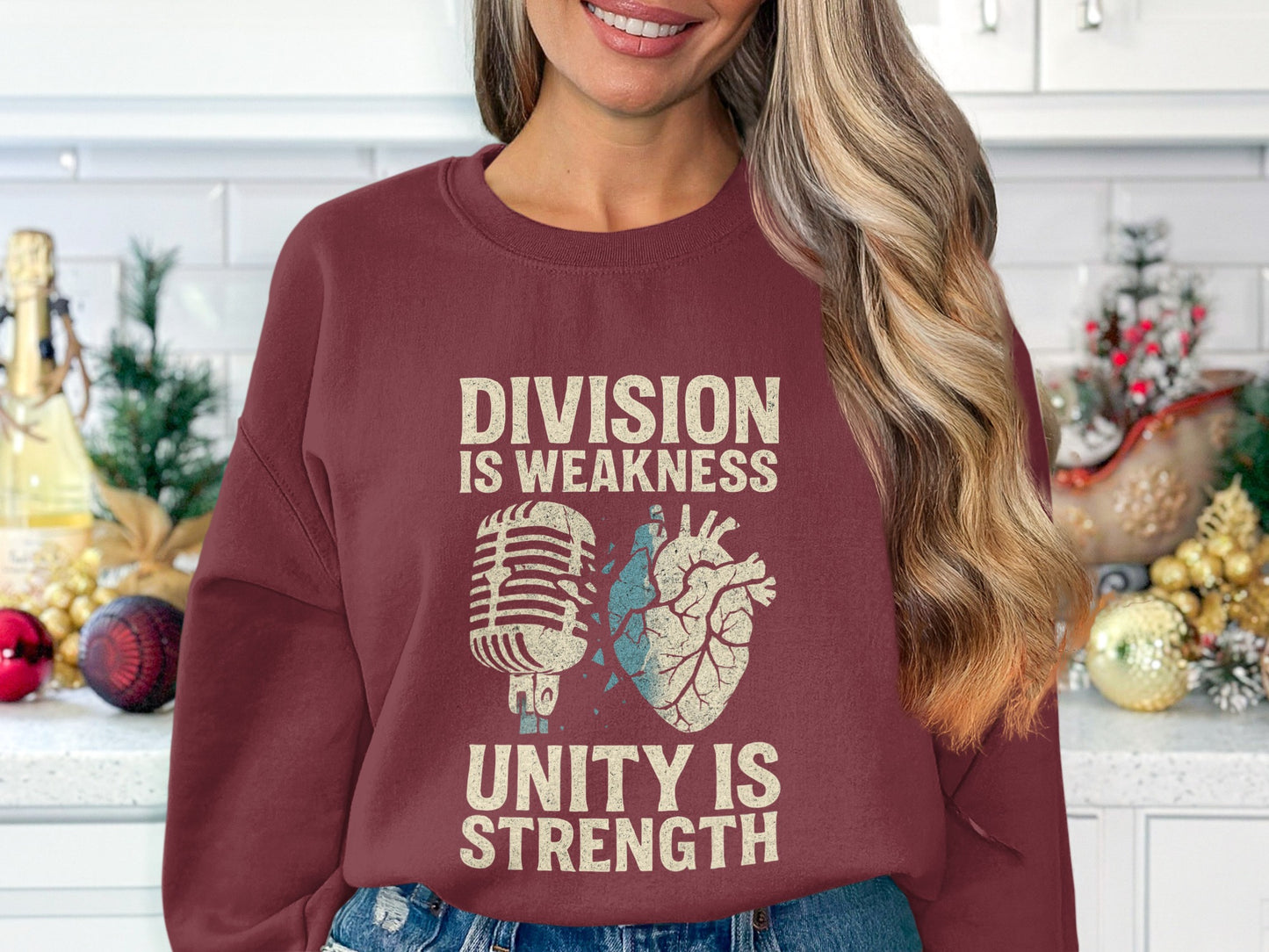 Division Is Weakness Unity Is Strength Sweatshirt product