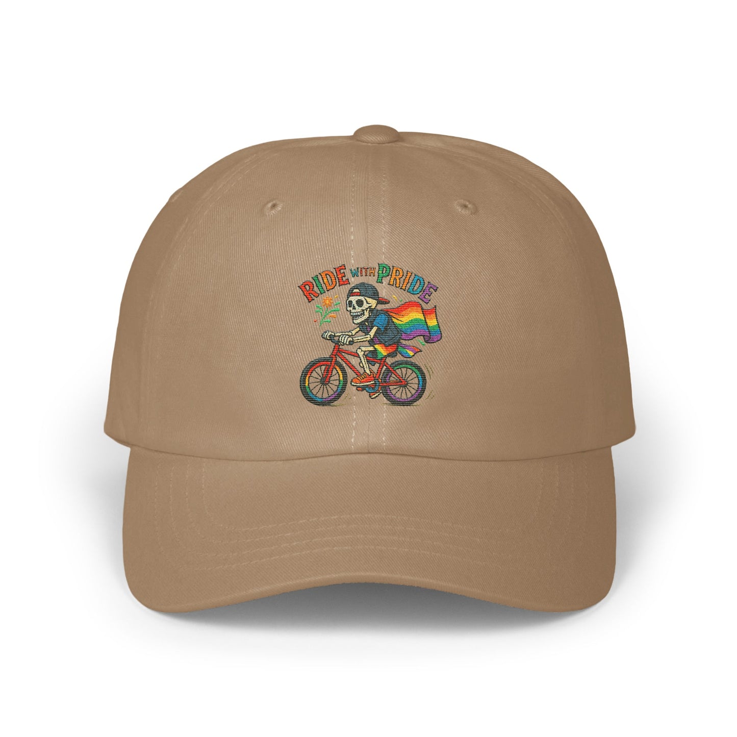 Ride with Pride Embroidered Cap product type