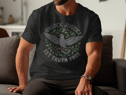 Unlock Justice Set Truth Free Inspirational product type