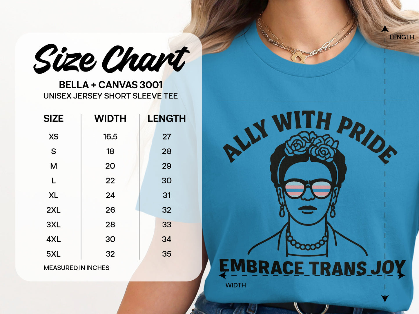 Ally With Pride Embrace Trans Joy T-shirt product