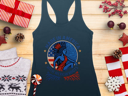 Made in America with Mexican Roots Tank Top