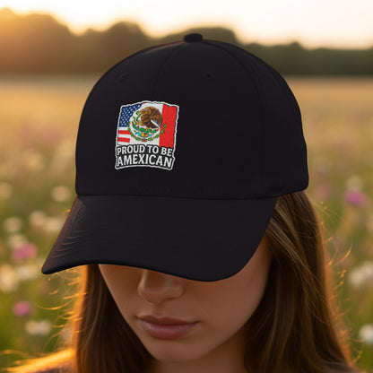 Proud to Be American Embroidered Black Cap product