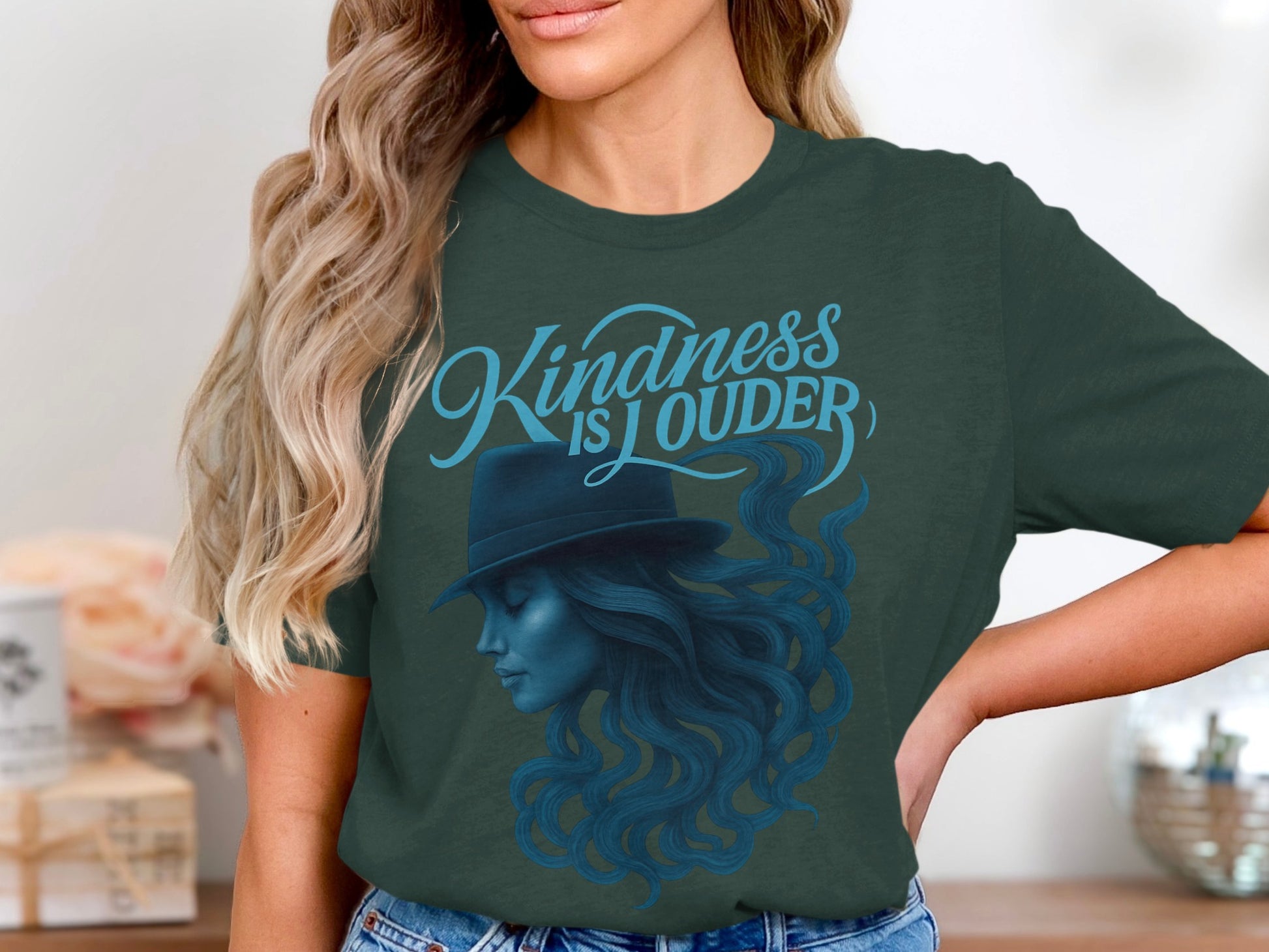 Kindness Is Louder Graphic Tee Product