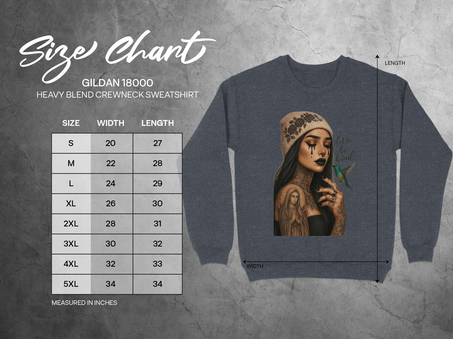Modern Tattoo Artwork Gildan Heavy Blend Sweatshirt product type