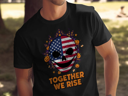 Together We Rise Skull Halloween T-shirt product
