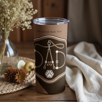 Personalized Pet Paw Print Tumbler Beverage Holder product type