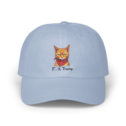 Funny Cat F...k Trump Embroidered Hat product