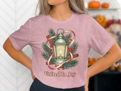 United In Joy Lantern Christmas Shirt