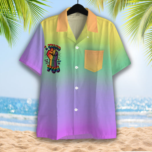 AOP Unisex Hawaiian Pocket Shirt