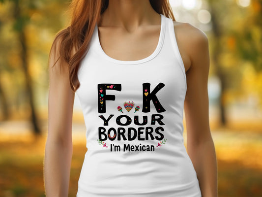 Expressive Tank Top with Bold Statement product type