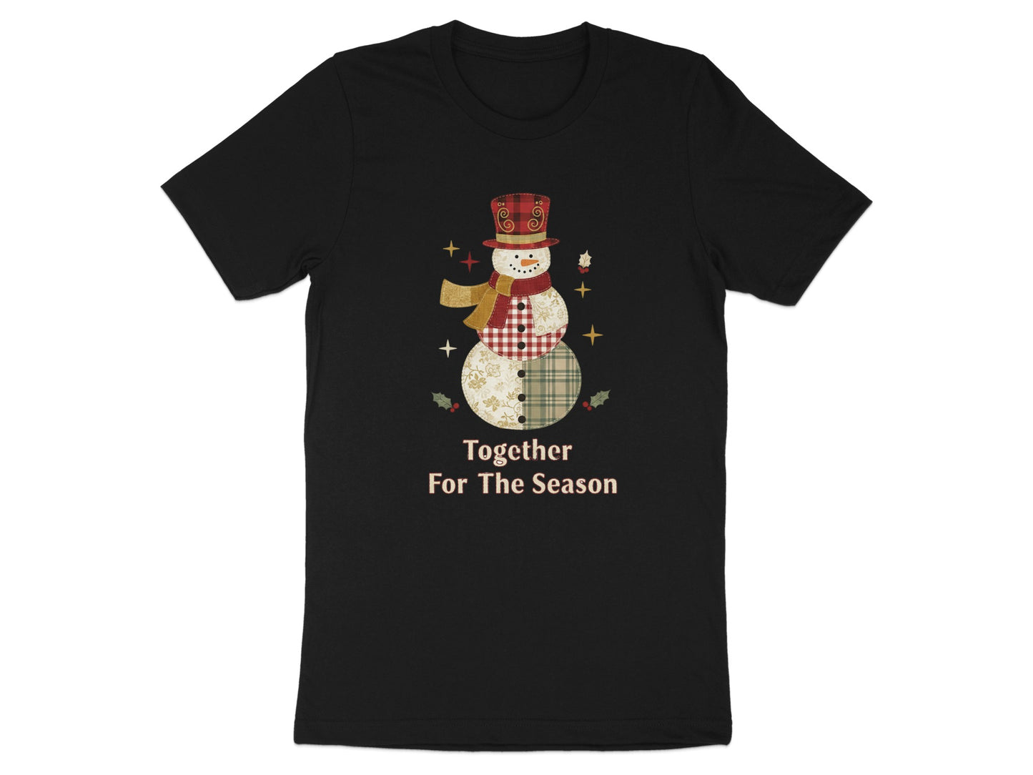 Together For The Season Snowman T-shirt