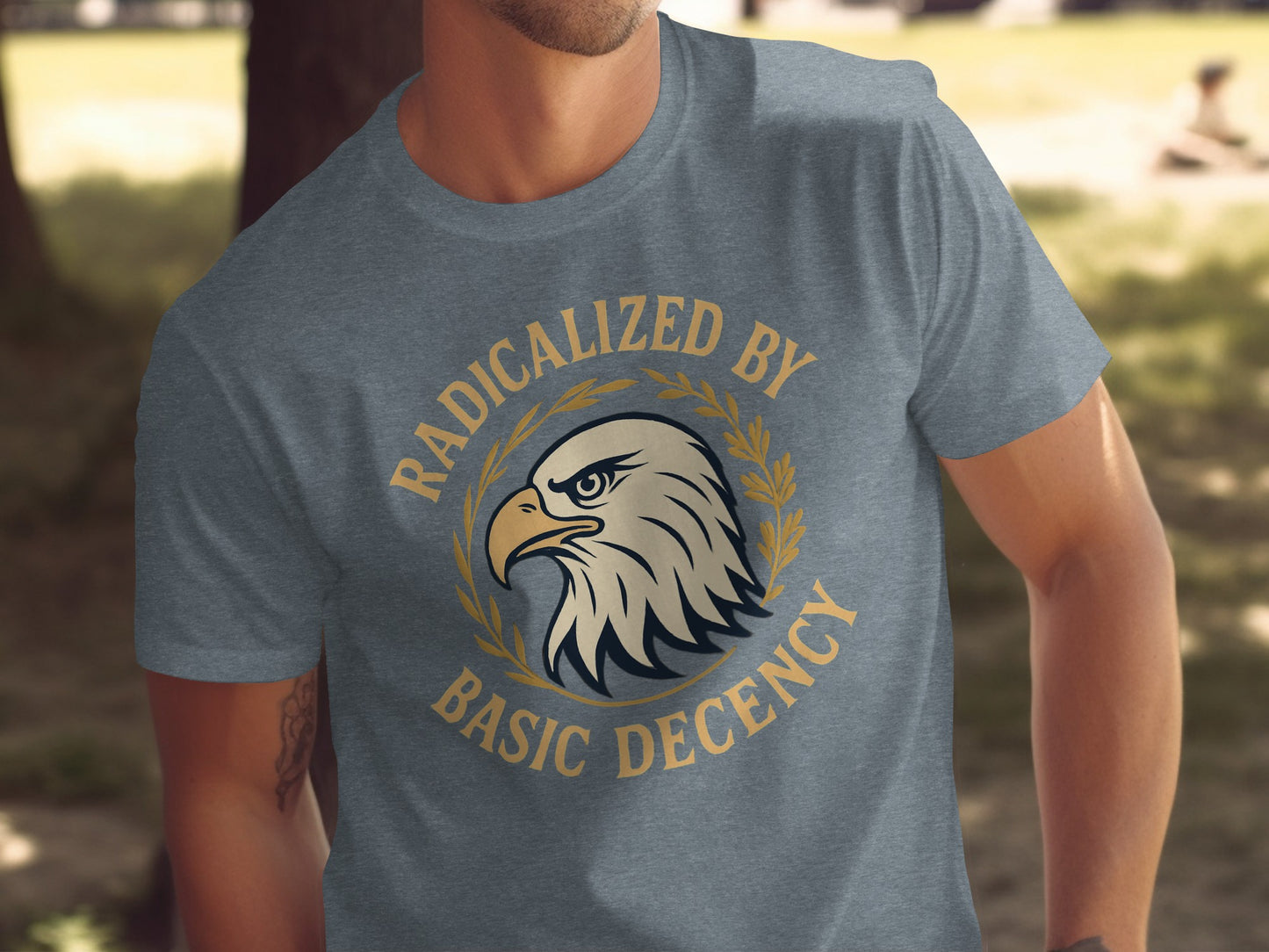 Radicalized By Basic Decency T-shirt product type