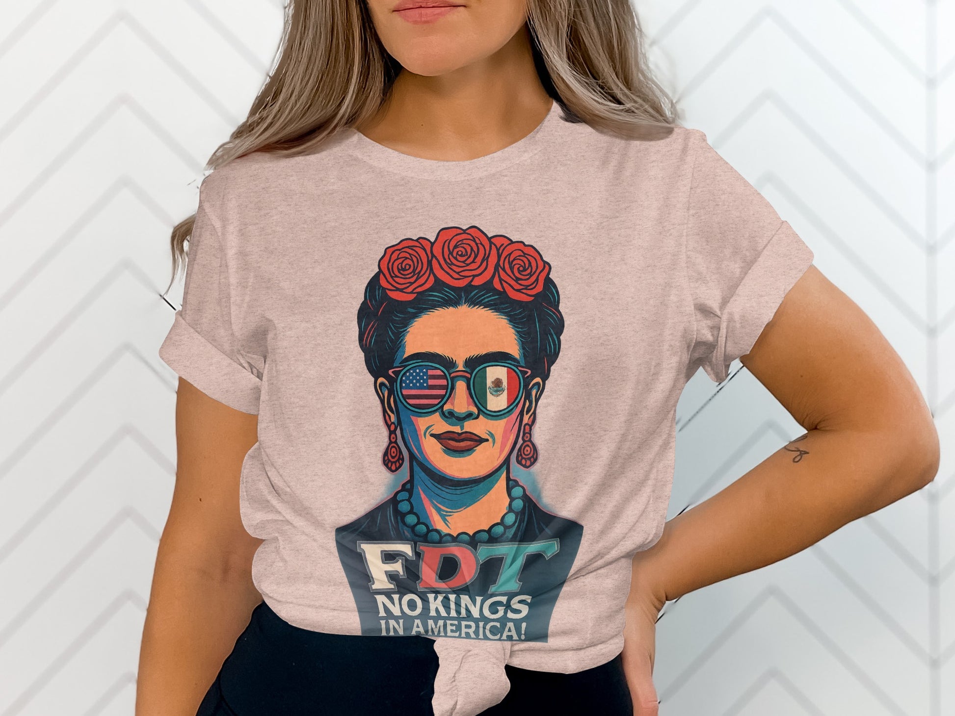 FDT No Kings In America Graphic Tee shirt product