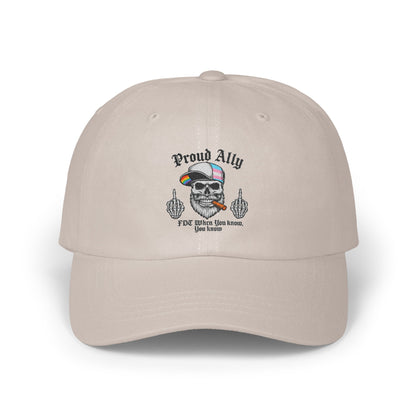 Proud Ally Skull Design Statement Hat product