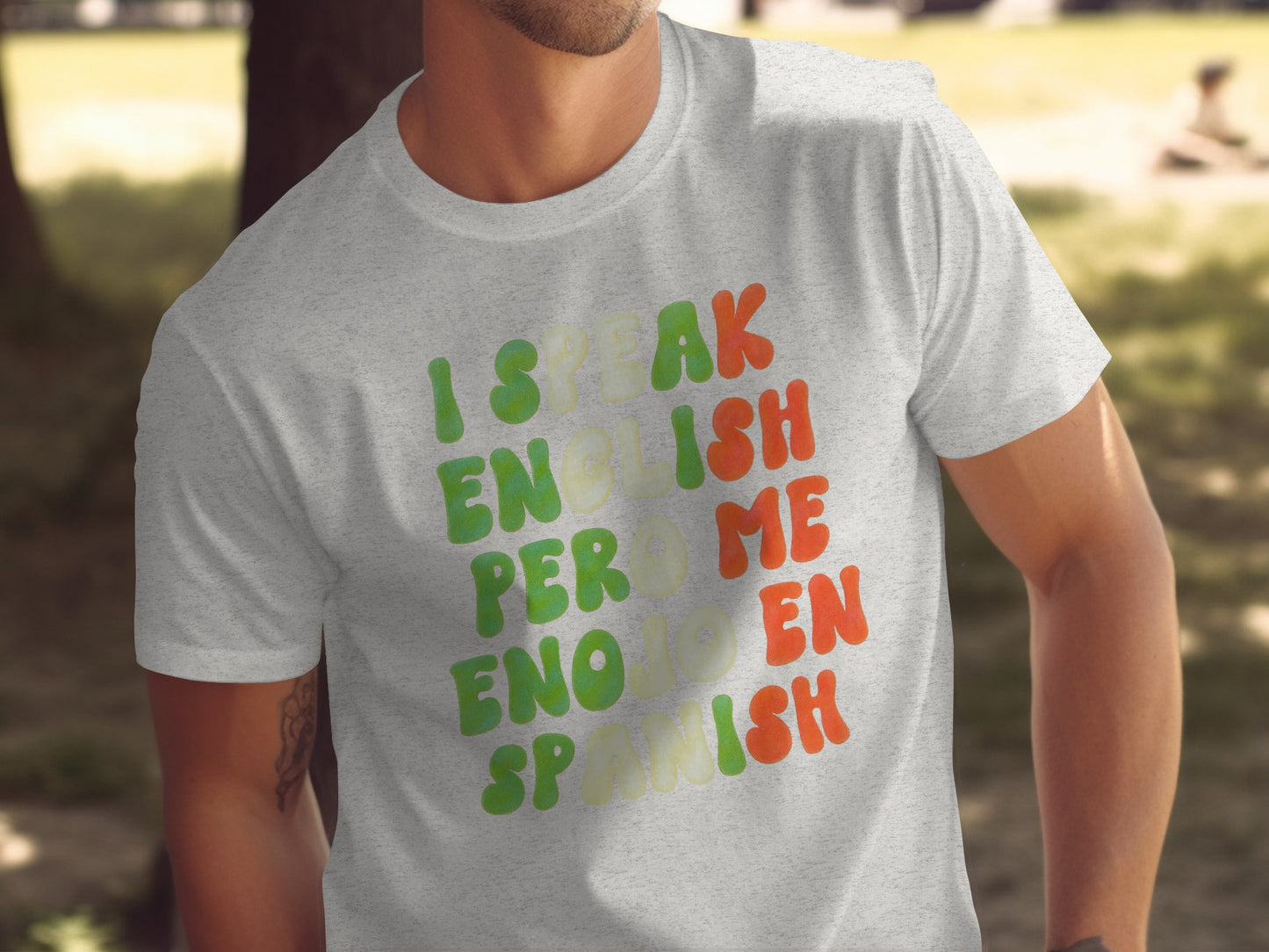 I Speak English Pero Me Enojo En Español product type