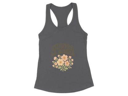 Chinga La Migra Floral Design Tank Top product