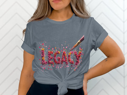 Legacy Floral Art Graphic Print T-Shirt product type