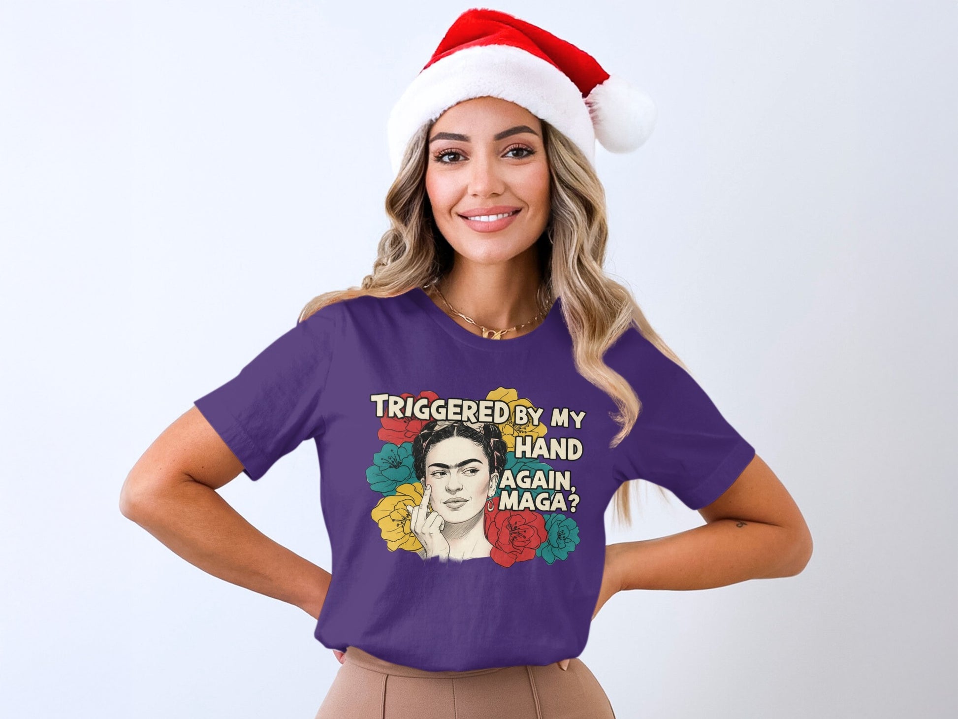 Triggered By My Hand Again MAGA T-shirt