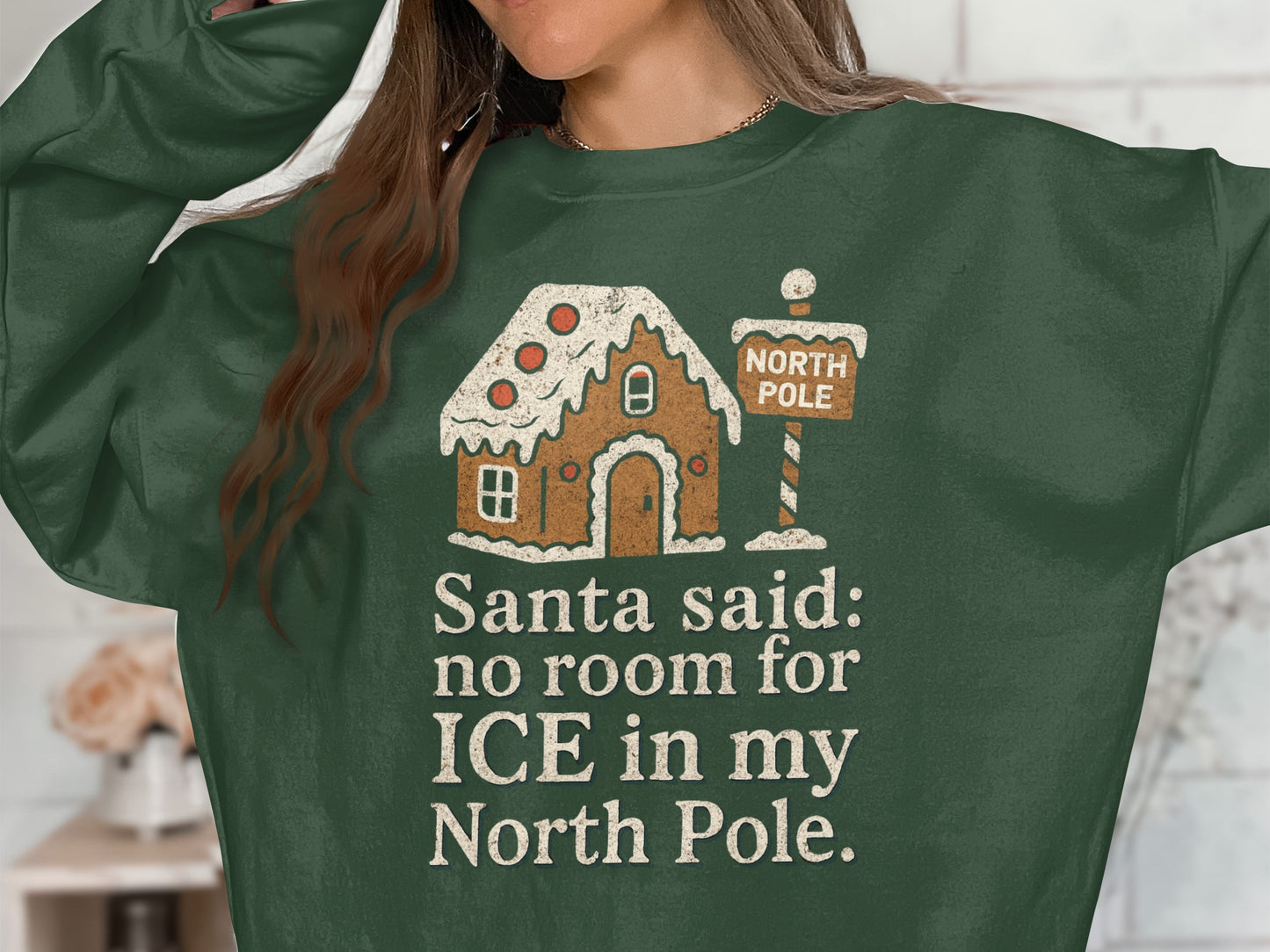 Santa Said No Room for Ice in My North Pole Shirt