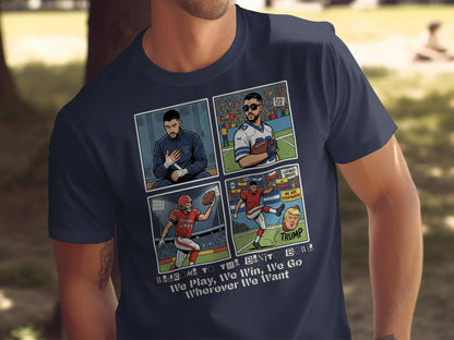 Funny Football Graphic Tee for Sports Enthusiasts