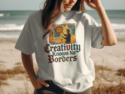 Creativity Knows No Borders Graphic T-Shirt product