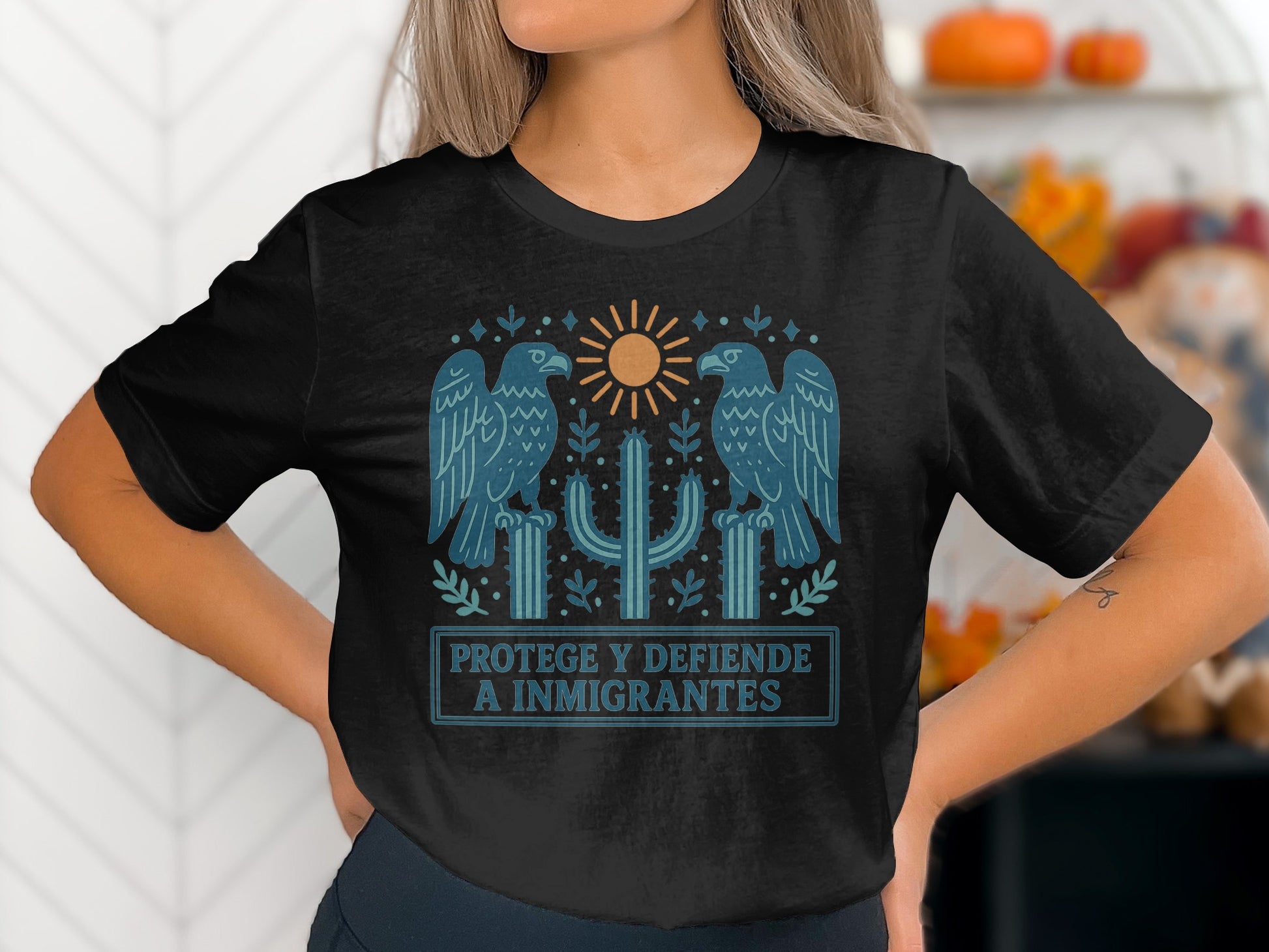 Protect and Defend Immigrants Graphic T-shirt product type