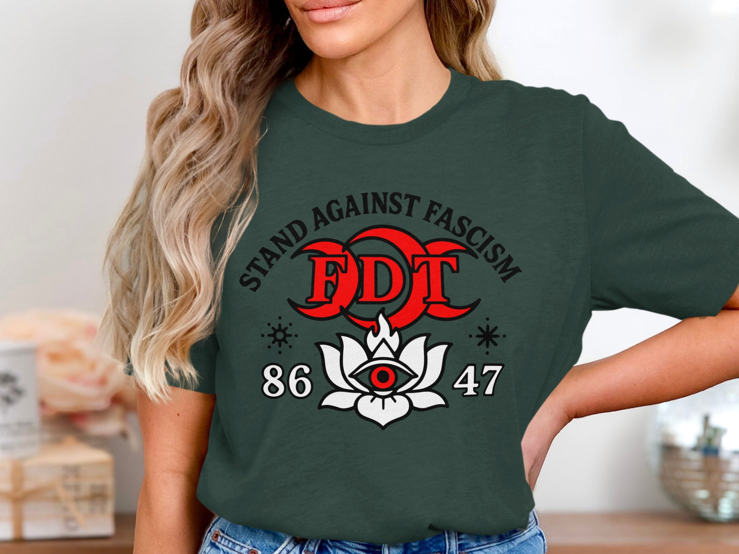 Stand Against Fascism FDT 86 47 T-shirt