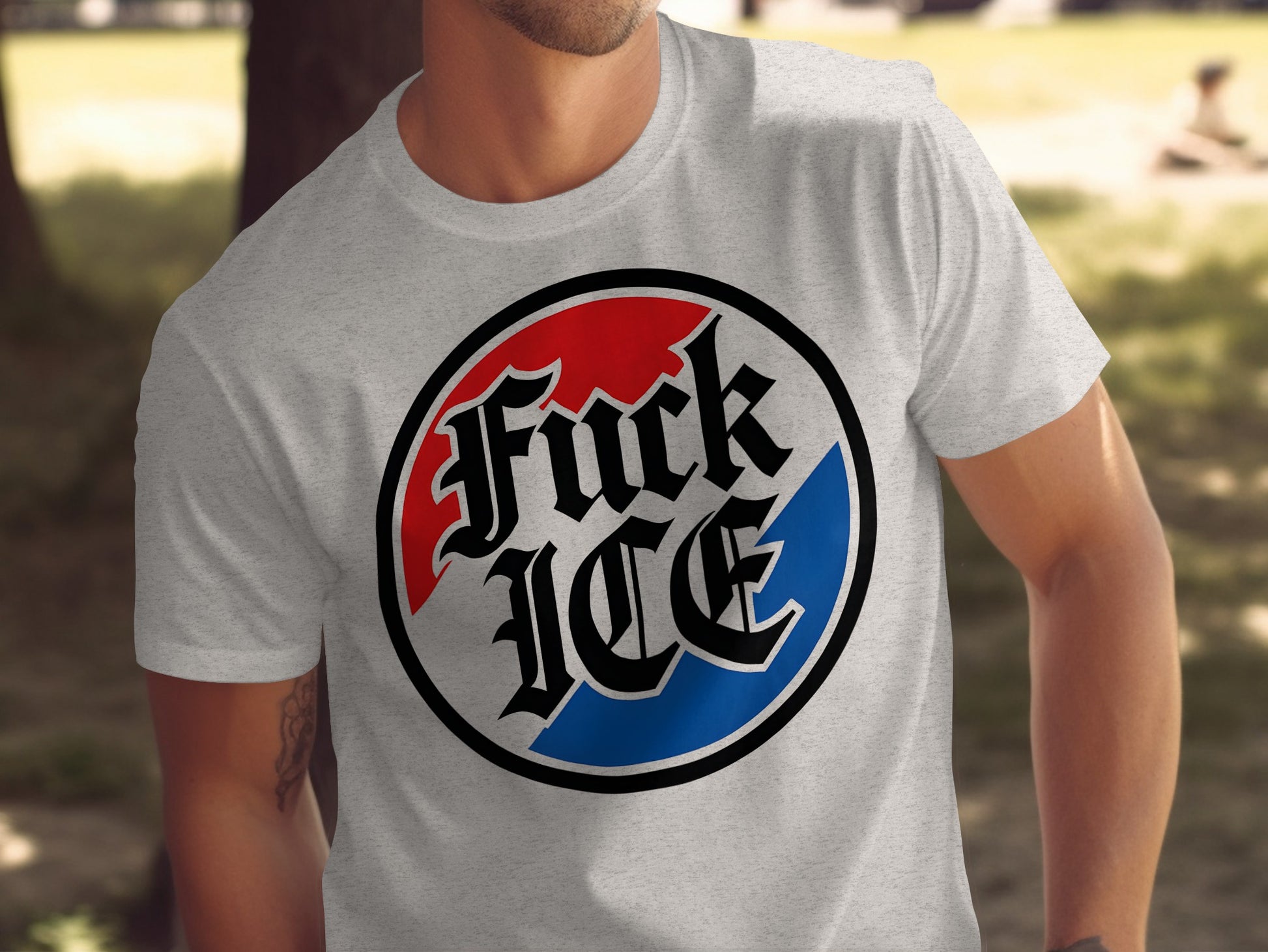 Fuck ICE Pepsi-Inspired Graphic Tee product type