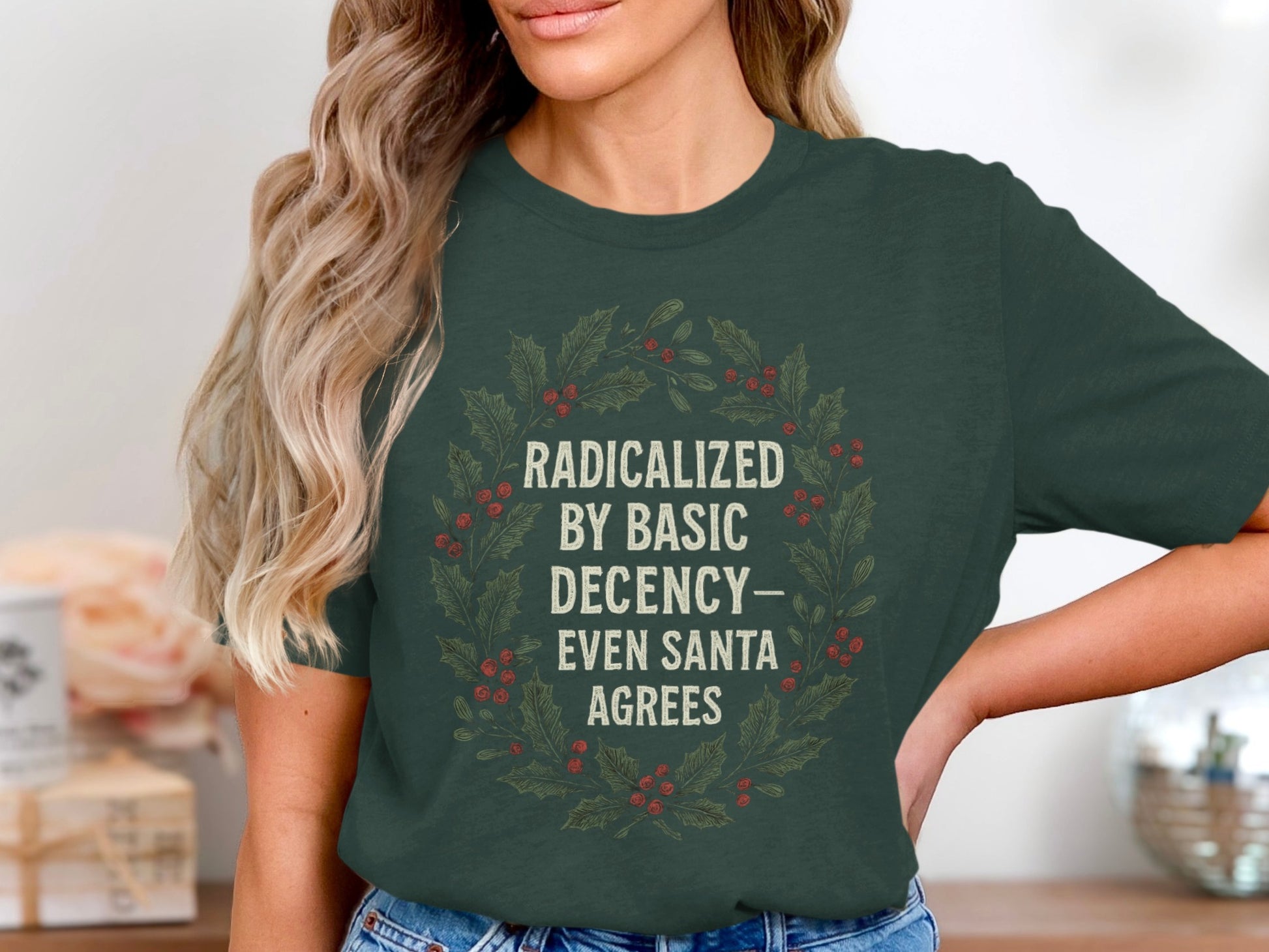 Radicalized by Basic Decency Even Santa Agrees product