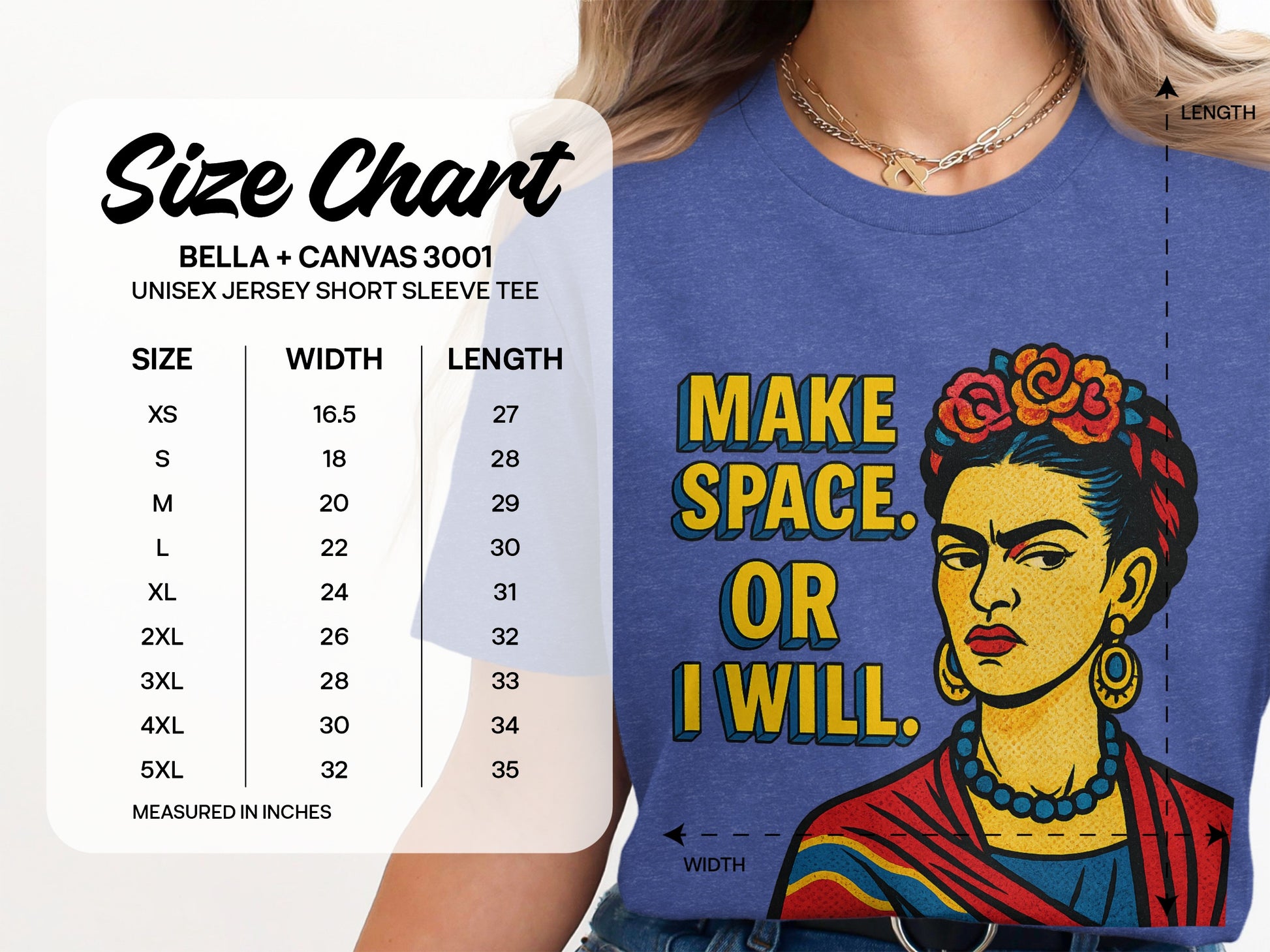 Make Space Or I Will Unisex Short Sleeve Tee product