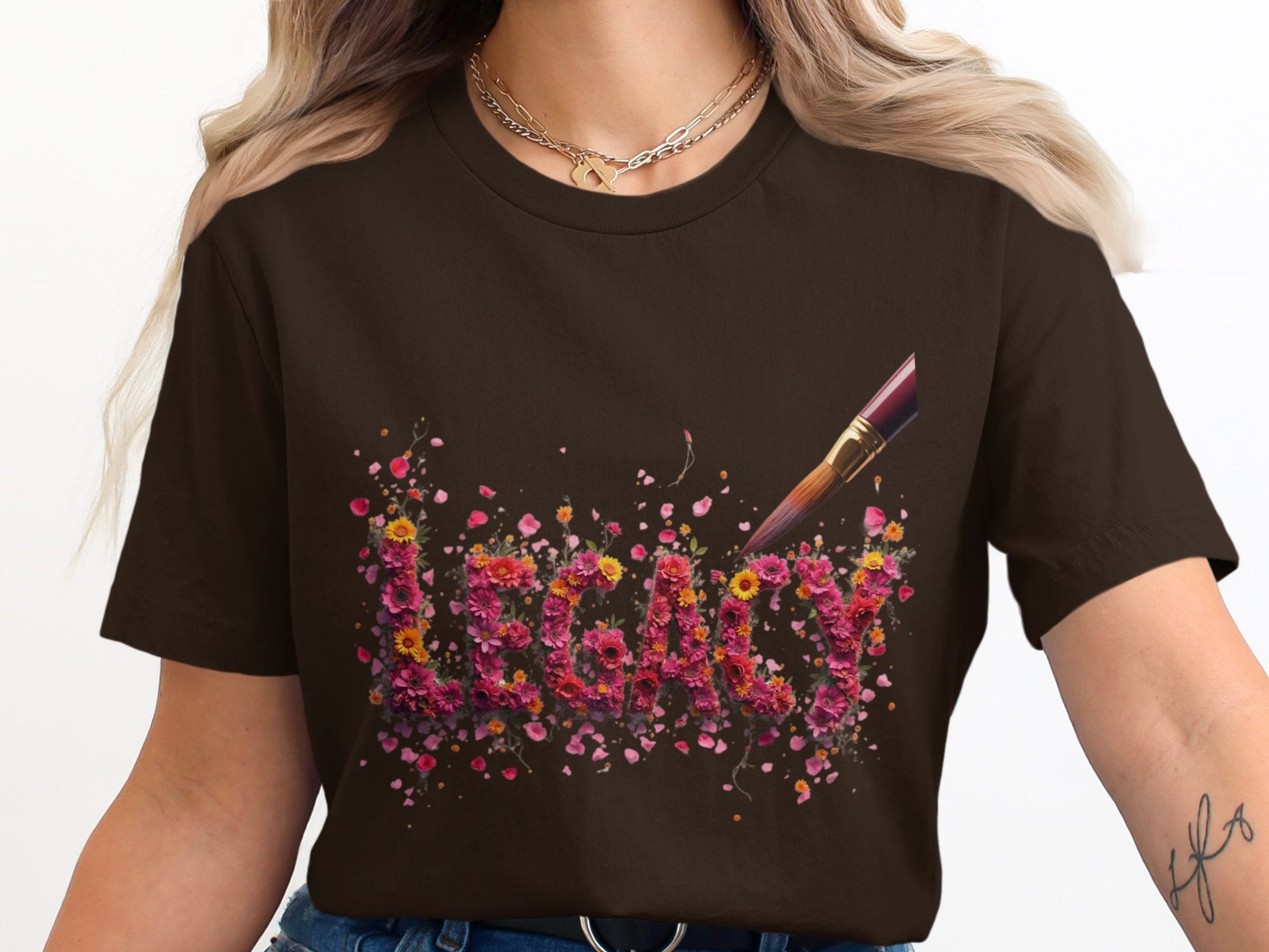 Legacy Paint Brush Flower Art T-shirt product type