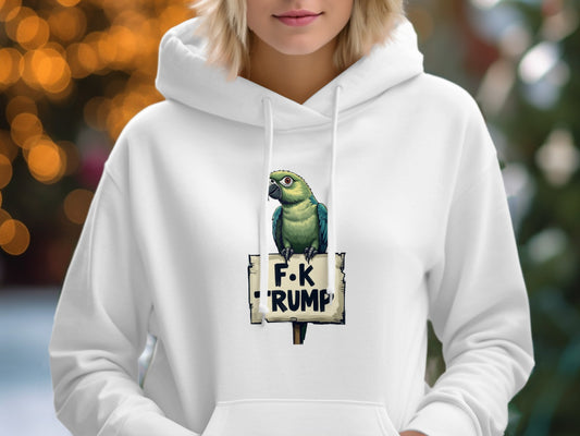 Bold Statement Parrot Graphic Hoodie Product
