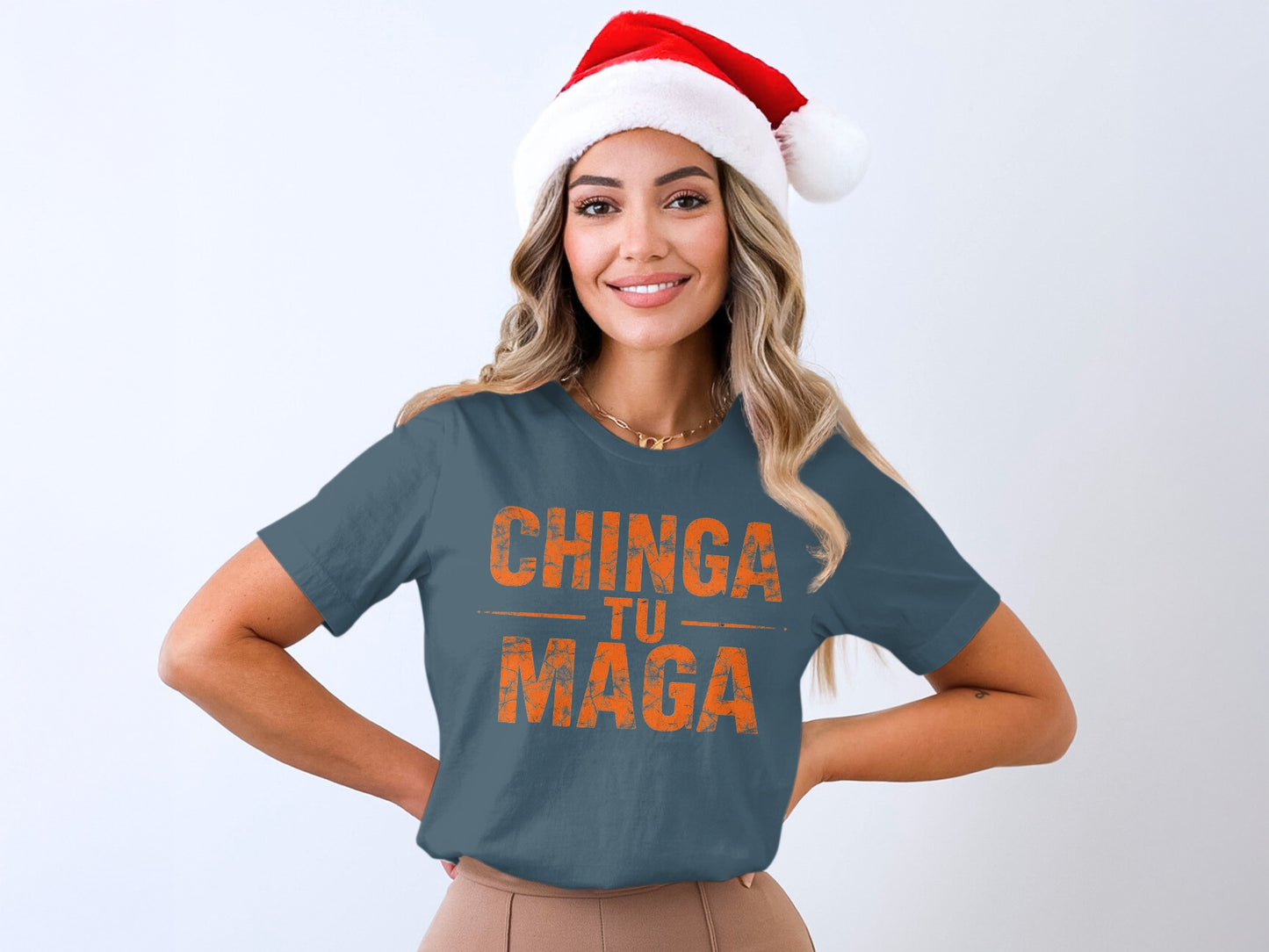 Chinga Tu Maga Holiday Graphic Tee