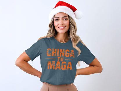 Chinga Tu Maga Holiday Graphic Tee