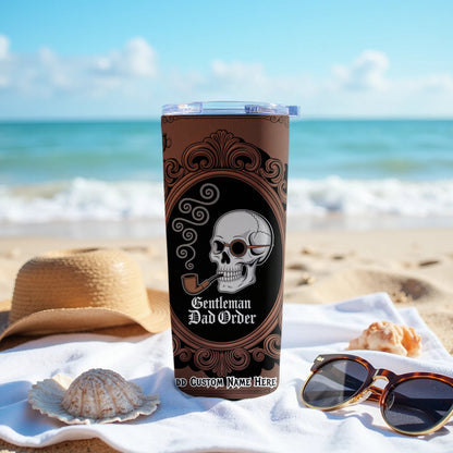 Gentleman Dad Order Customizable Tumbler product type